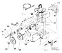 Page B Diagram and Parts List for 315E753F401 1995 Yard Man Snow Blower